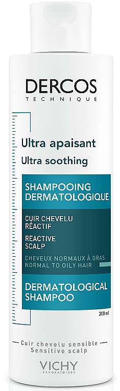 szampon vichy dercos ultra apaisant