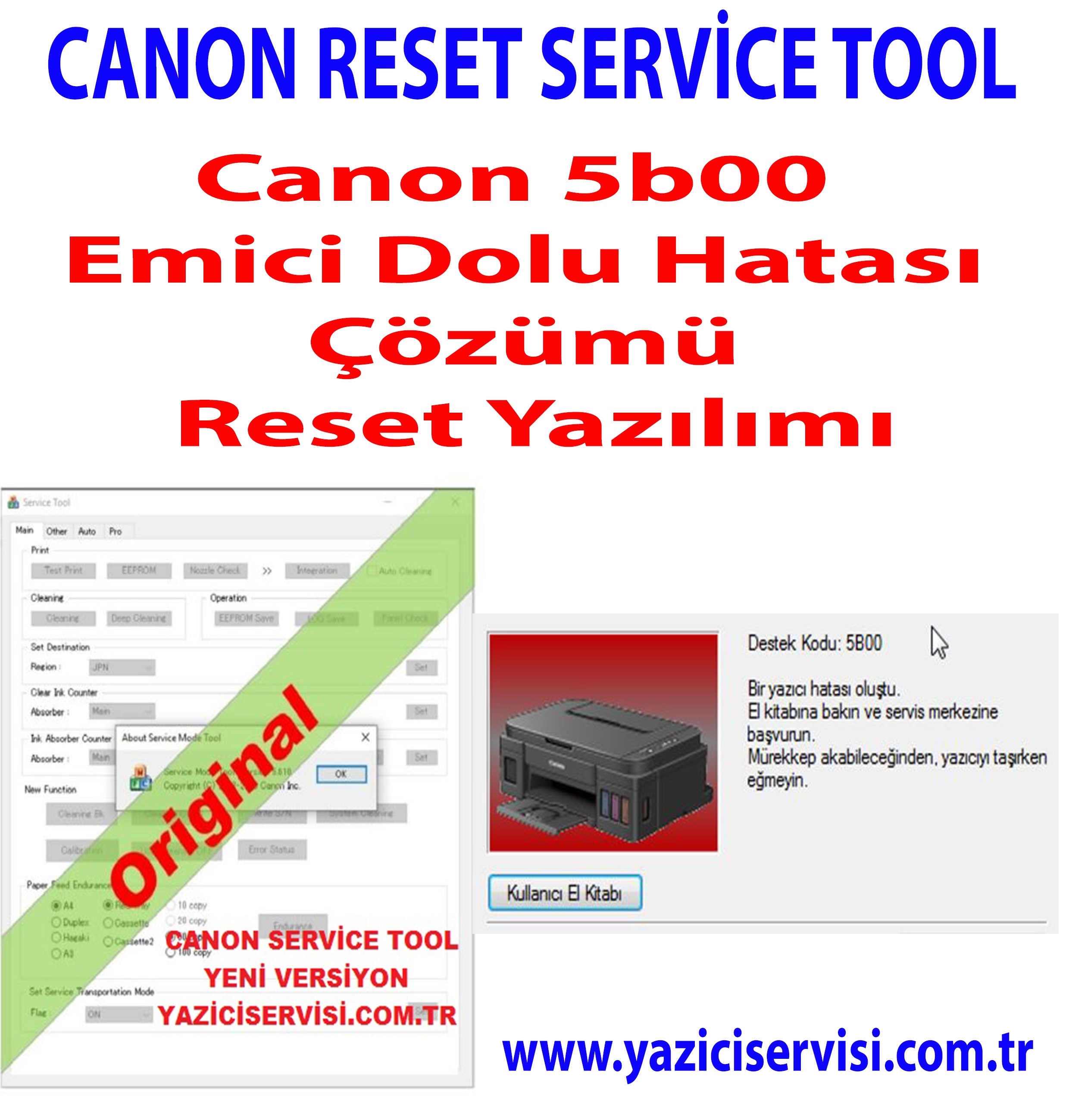 canon g3400 pampers reset