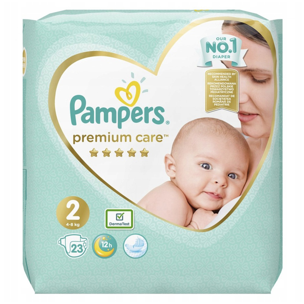 nieodpowiedni pampers