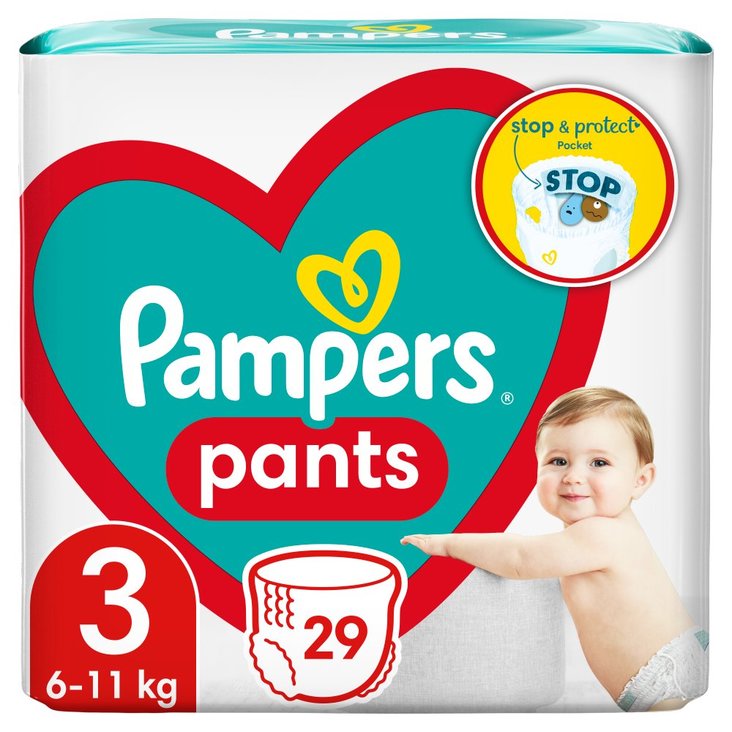 pieluchomajtki pampers 3 48sztuk