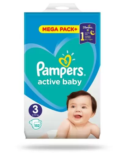 pampers active baby 3 opinie