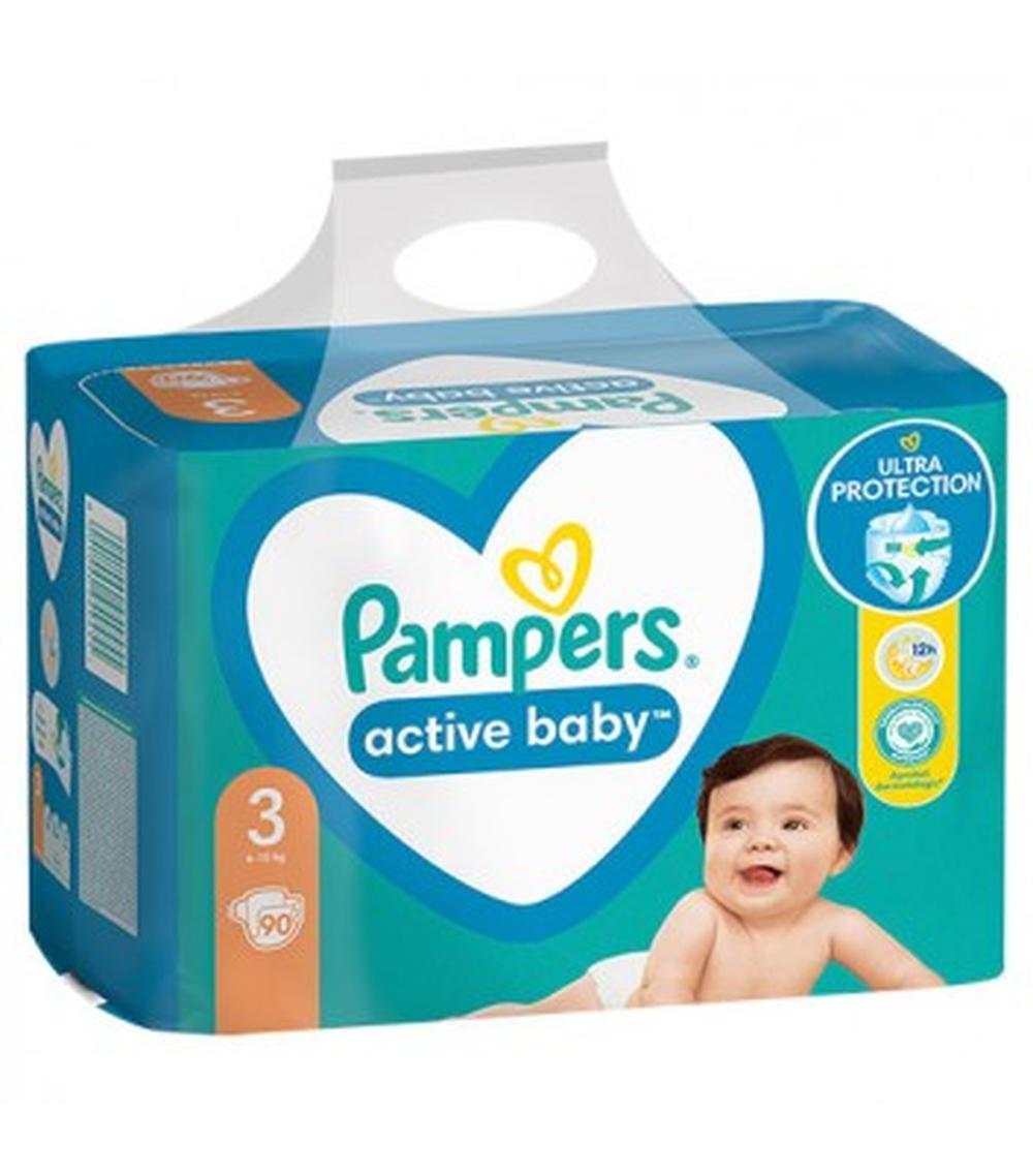 pampers active baby 3 90 szt cena