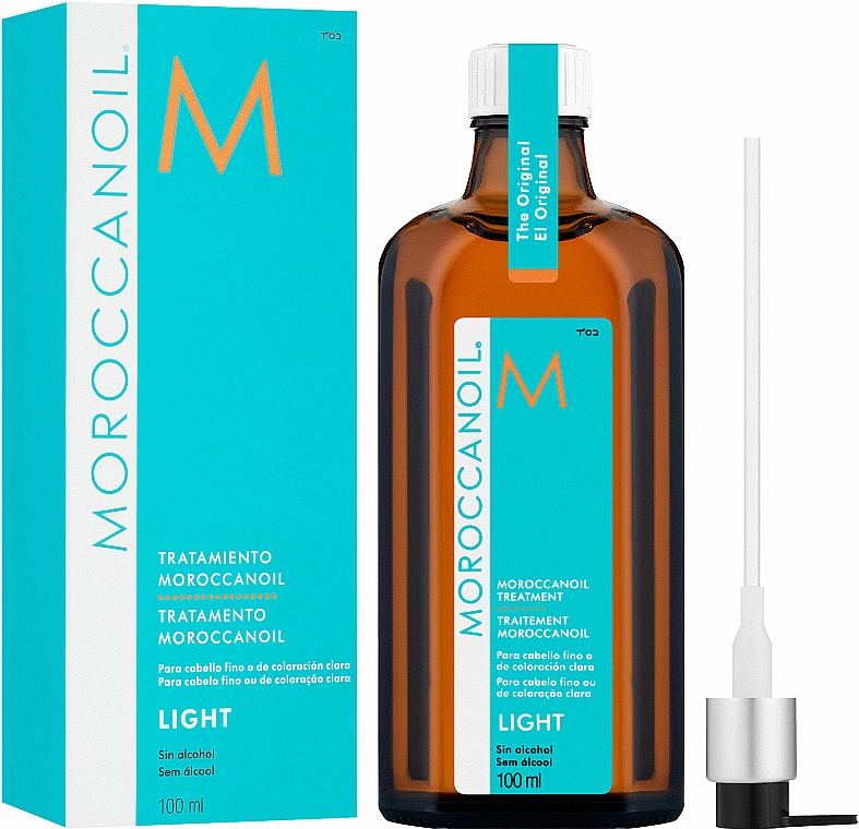 moroccanoil olejek do włosów jasnych