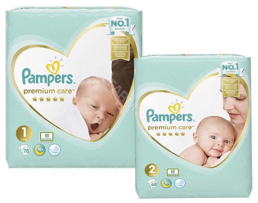 zestawy pampers