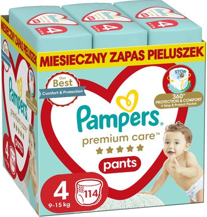 pieluchomajtki 4 pampers 49 szt