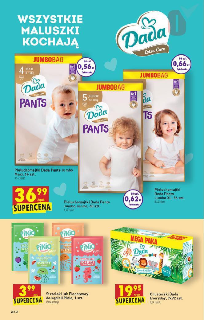 mega paka pampers biedronka cena