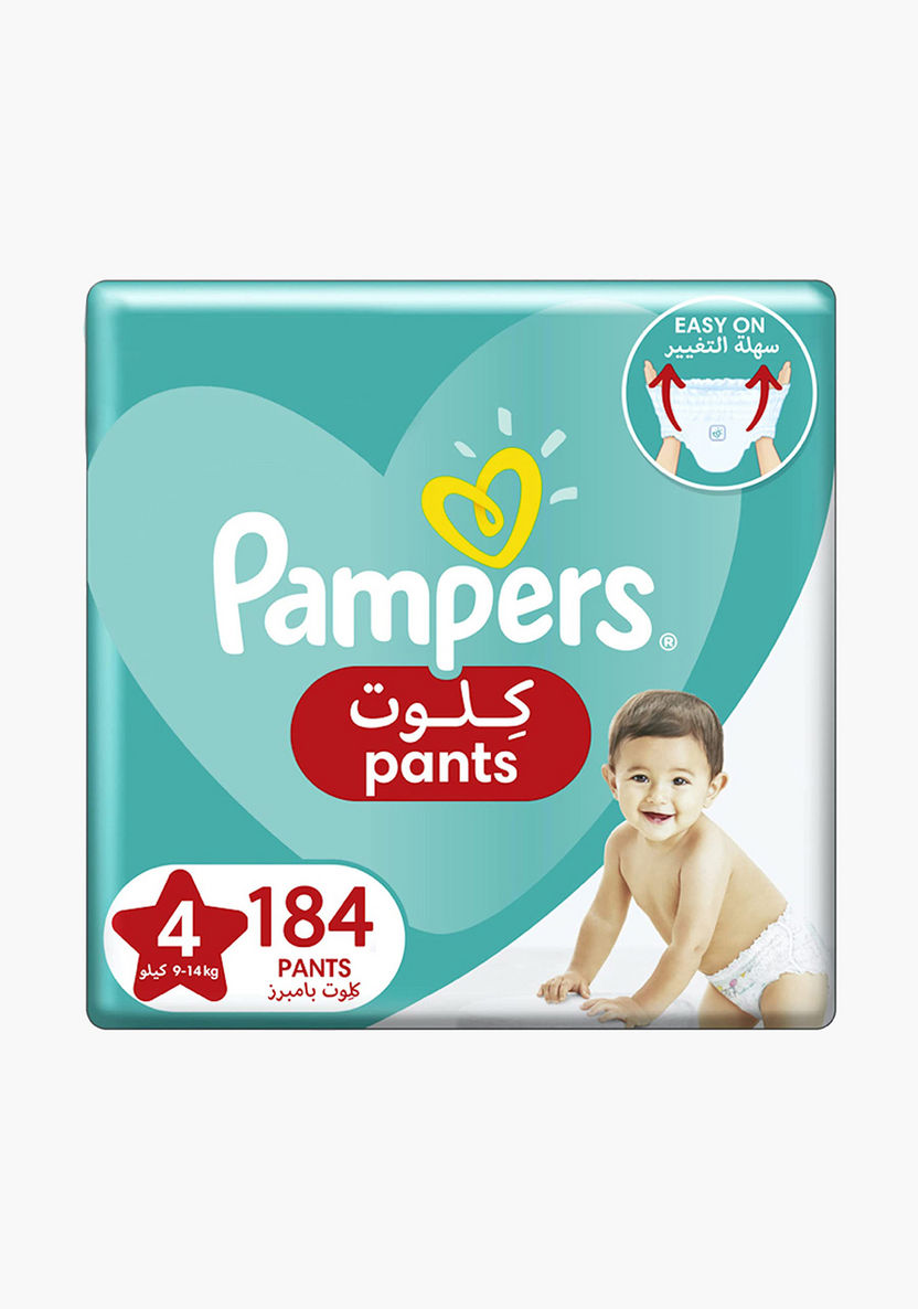 pampers mega pack 4 pants