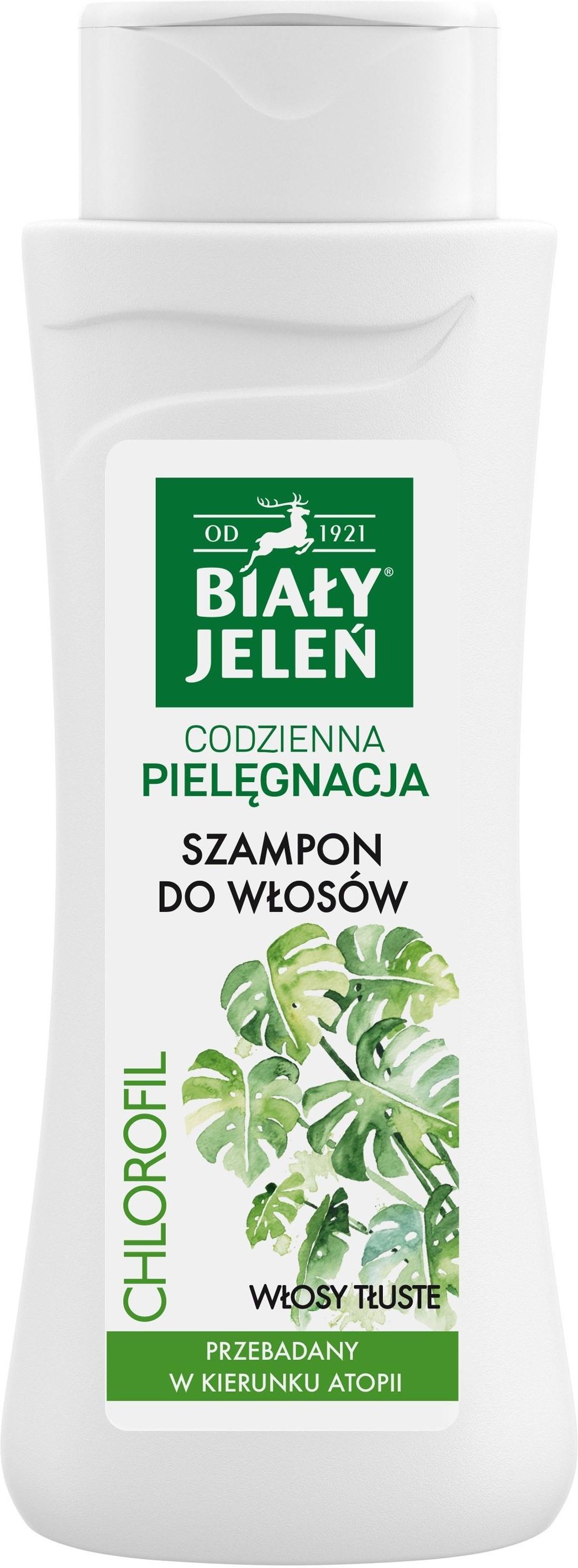 biały jeleń hipoalergiczny szampon z chlorofilem opinie