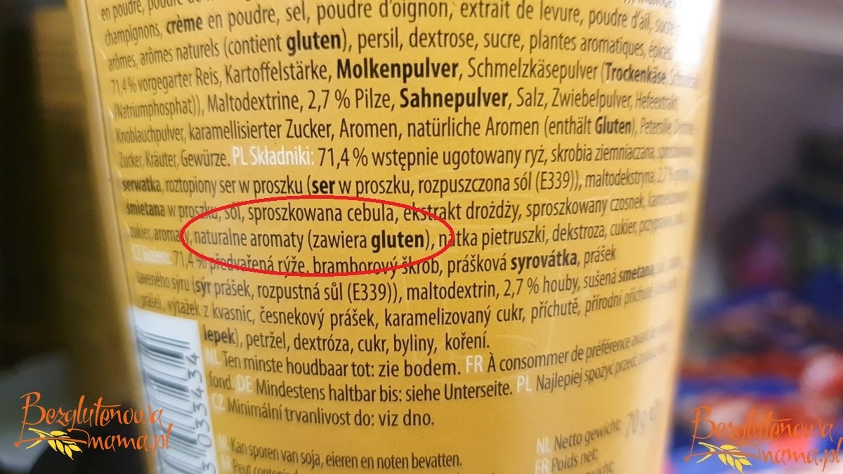 szampon z glutenem