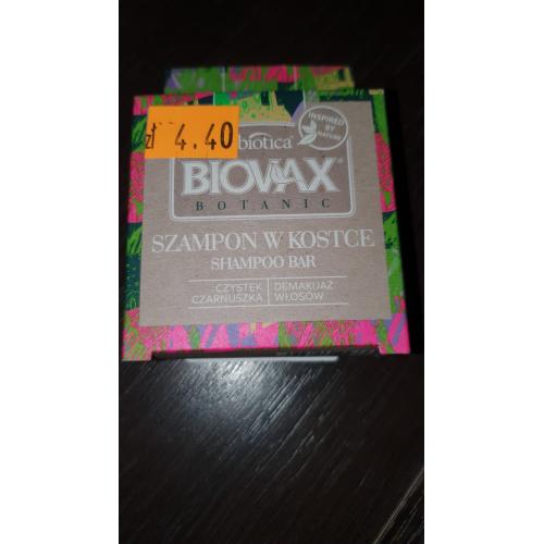 szampon w kostce biovax wizaz