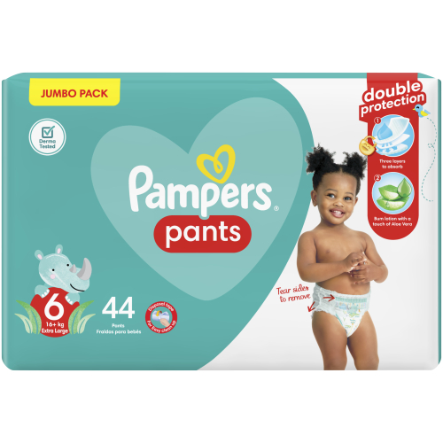 jumbo pack pampers size 6