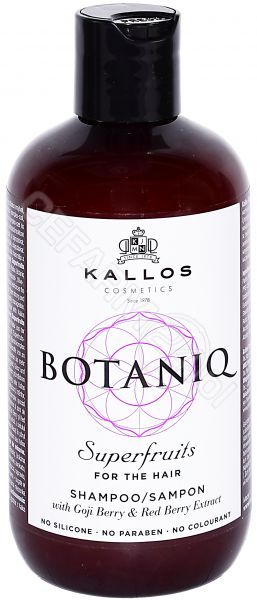 kallos botaniq superfruits szampon