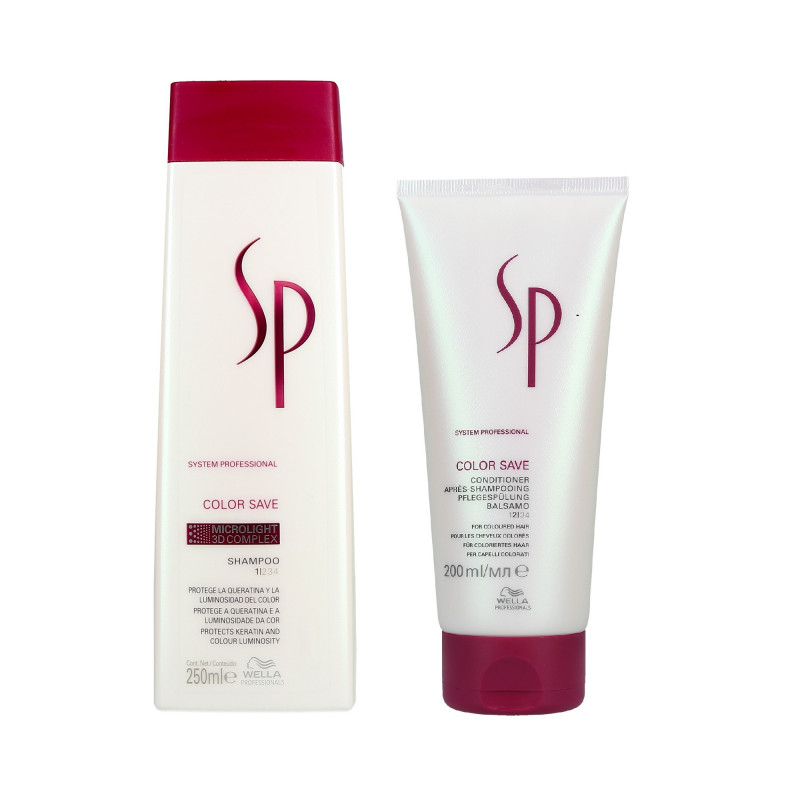 wella sp color save szampon do włosów farbowanych 250ml