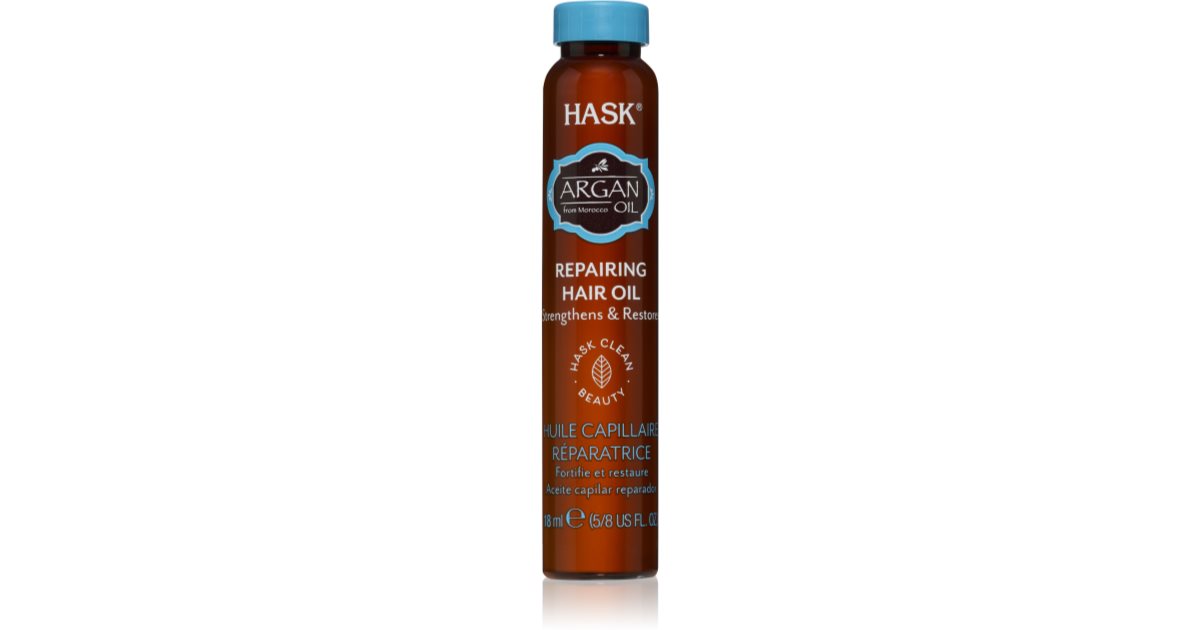 hask argan oil olejek do włosów