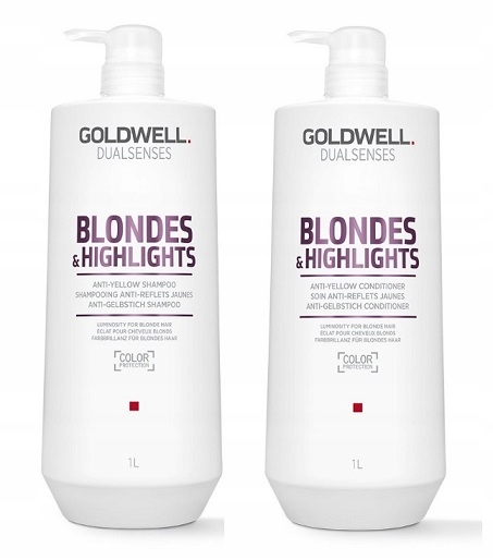 goldwell blondes szampon odżywka