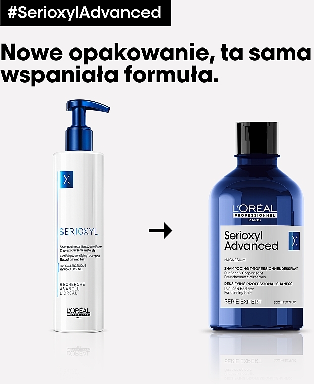 serioxyl loreal szampon opinie