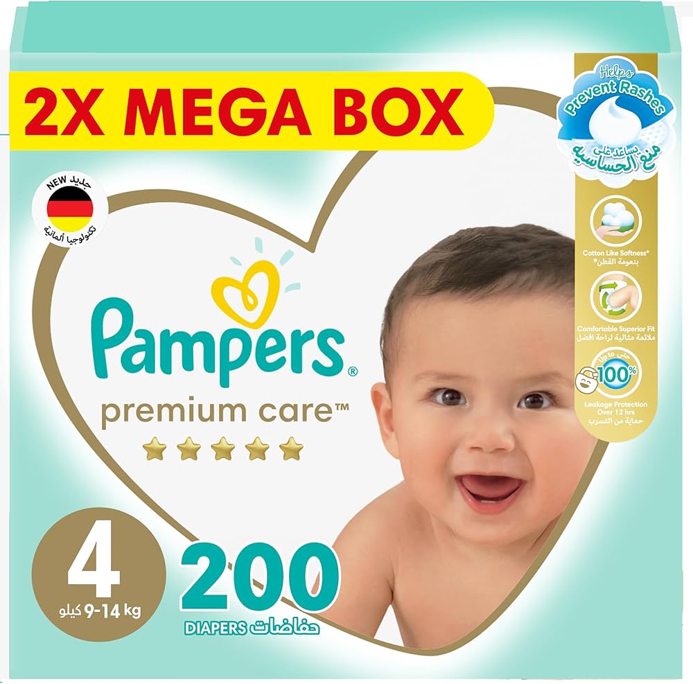 pampers mega paka 4