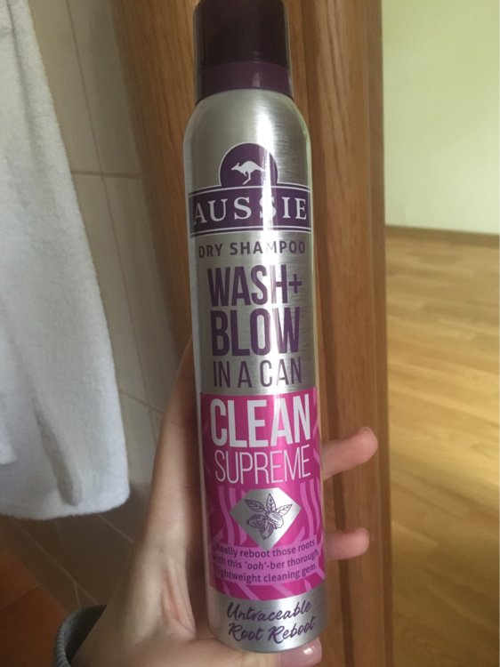 aussie wash blow clean supreme suchy szampon do włosów 180ml