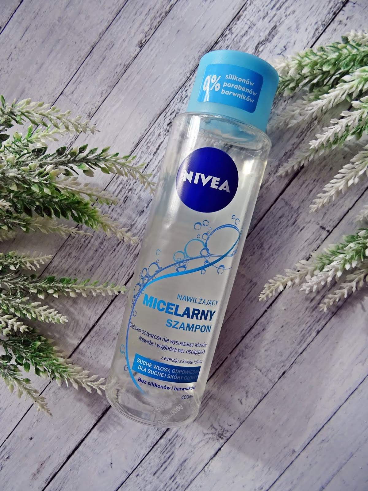 nivea nawilżający micelarny szampon z esencją z kwiatu lotosu opinie