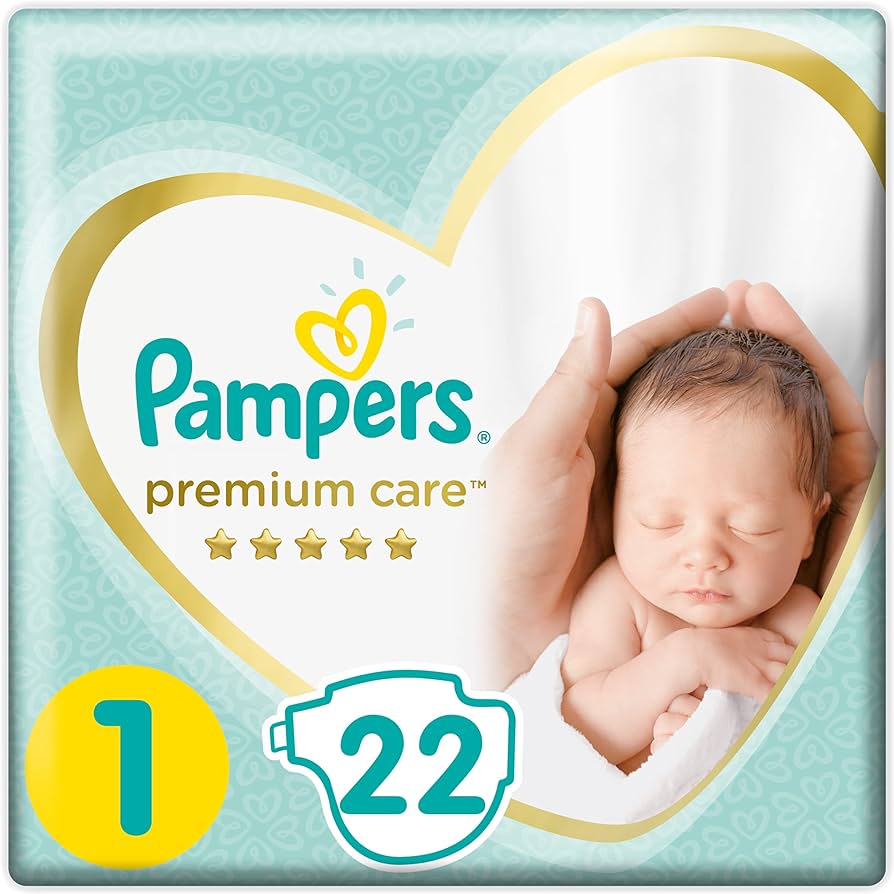 pampers premium care 1 22szt