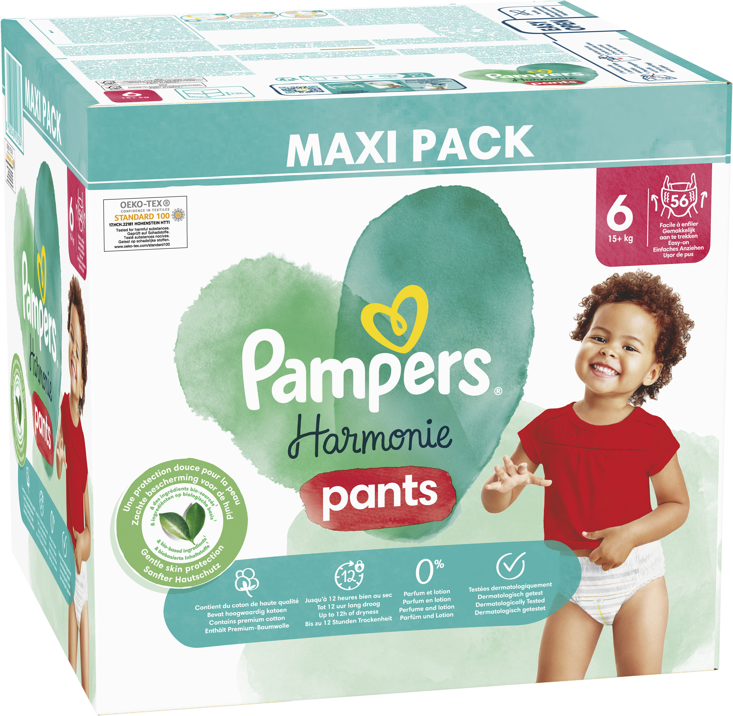 pieluchy pampers 6 56sztuk