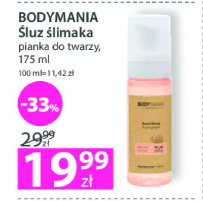 bodymania pianka do twarzy