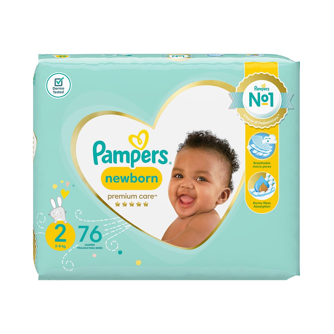 new born pampers premium care