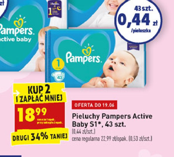 promocja pampers newborn