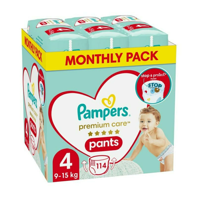 pampers premium care pants 4