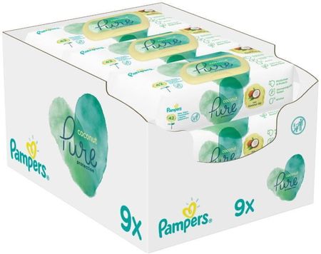 pampers pure chusteczki etesco