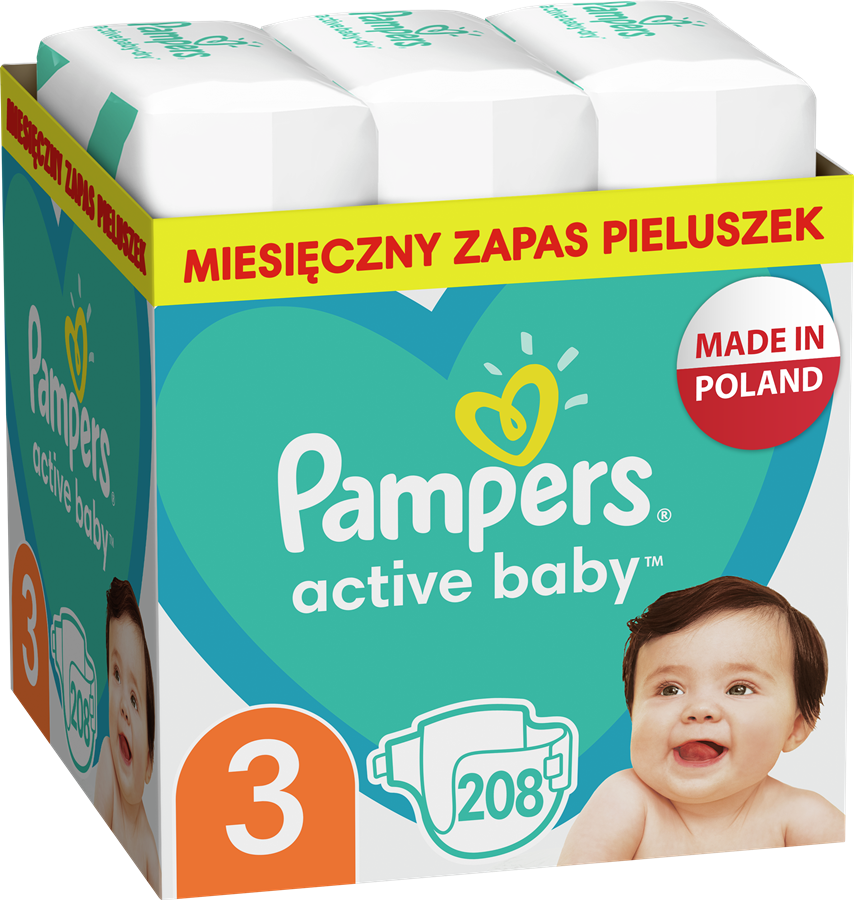 smyk pampers pieluchy