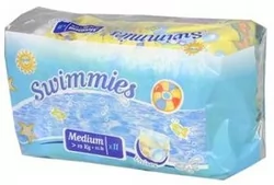 pieluszki do pływania swimmies dla dzieci medium 12kg+ 11 szt