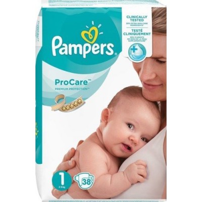 pampers pro care 1 pieluszki