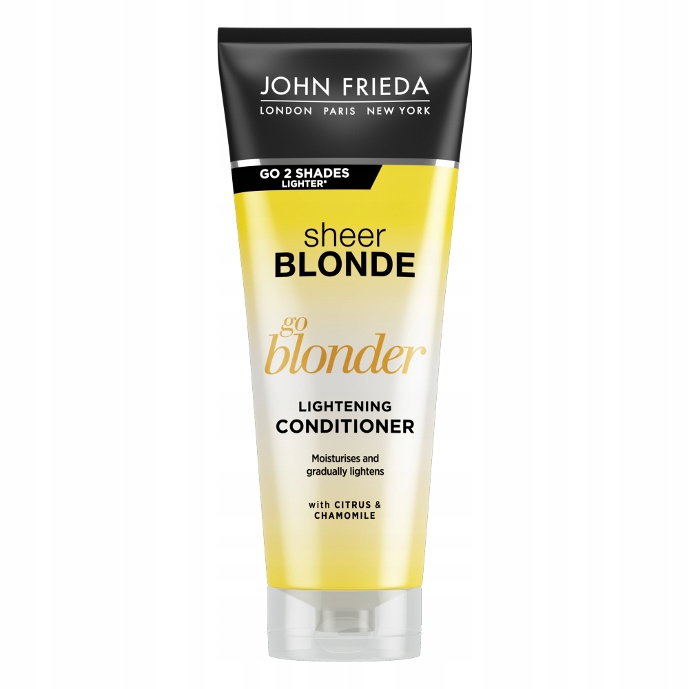 john frieda rozjaśniająca odżywka do włosów blond