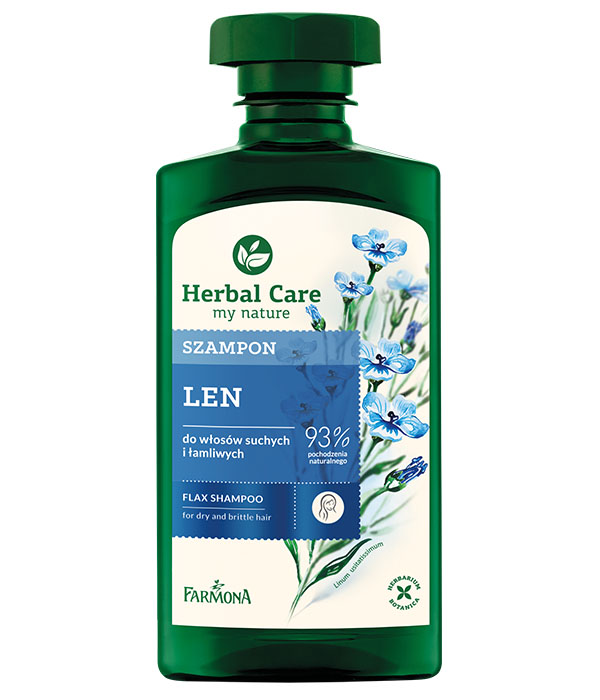 farmona herbal care szampon len lniany