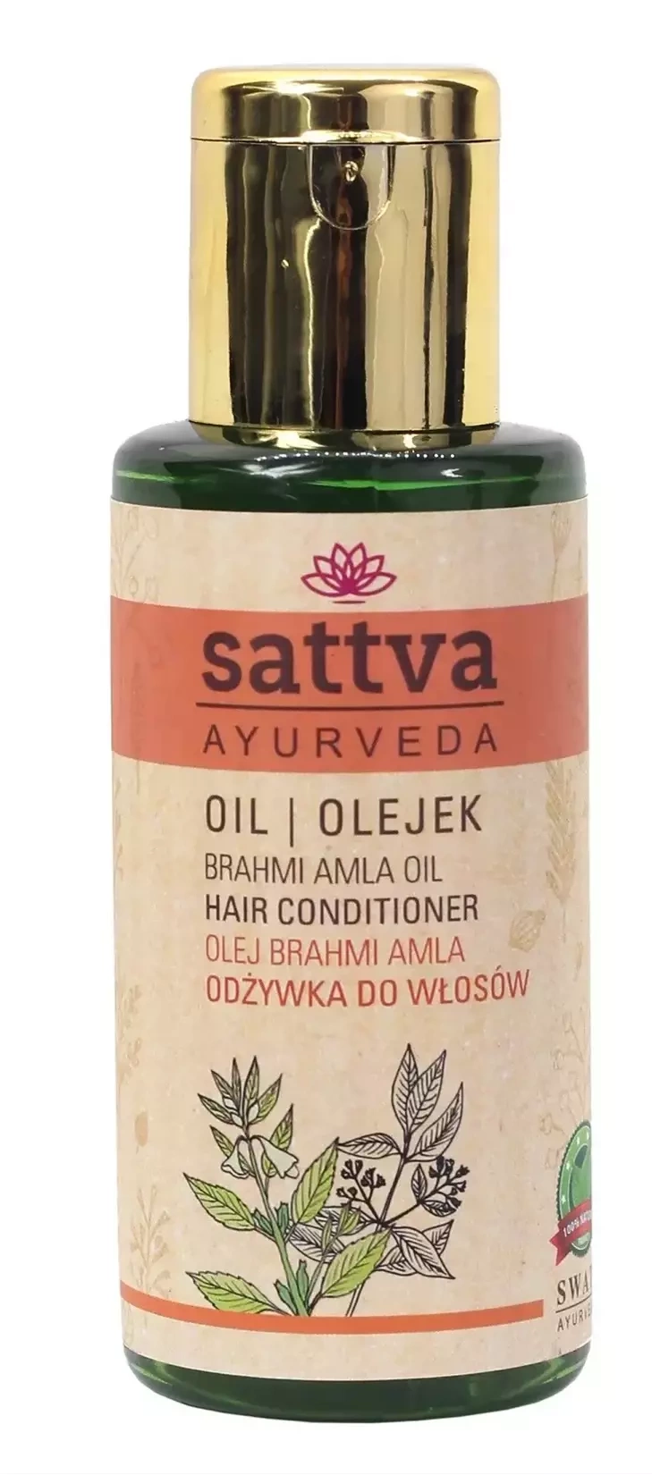 sattva olejek do włosów brahmi amla 100ml