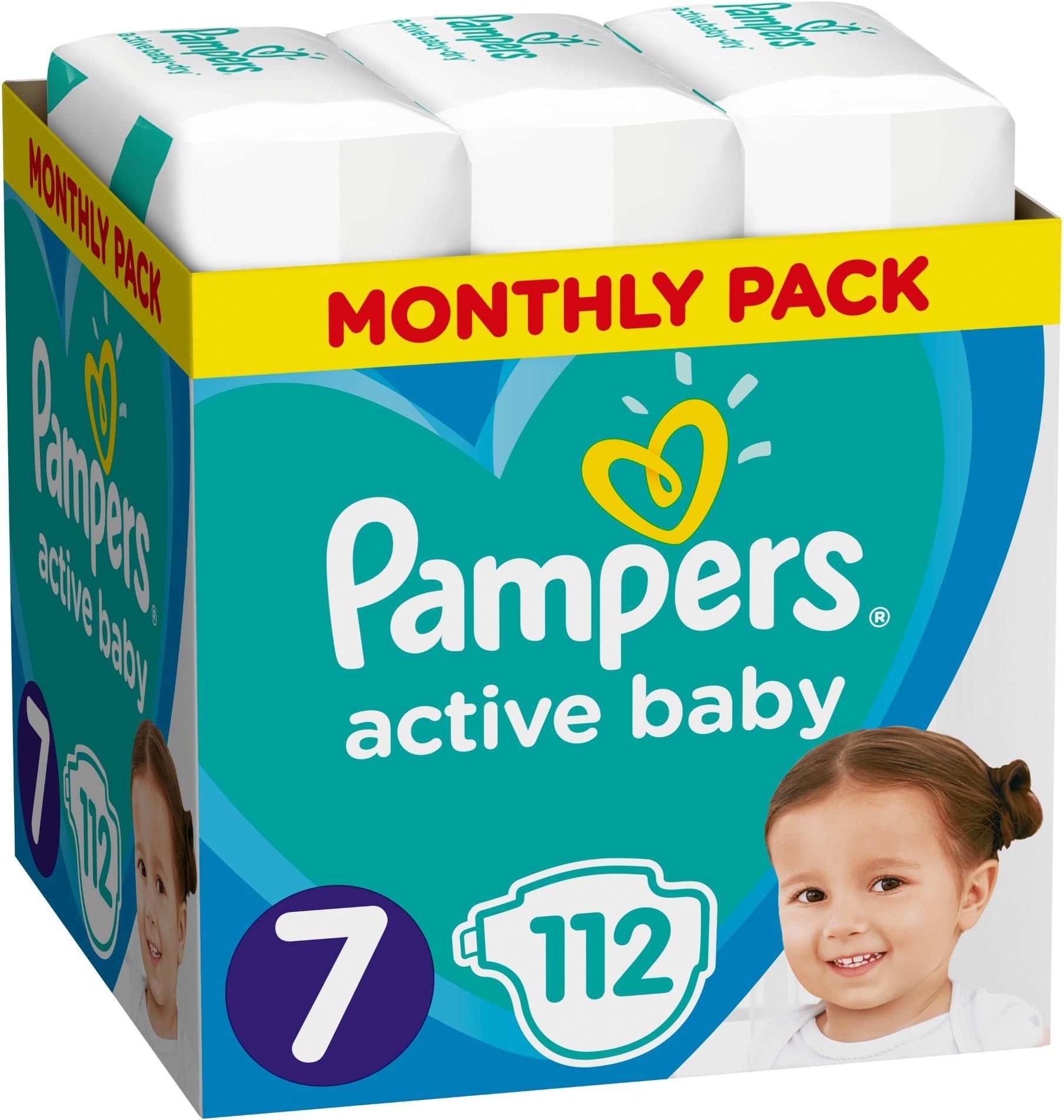 ceneo pampers active fit