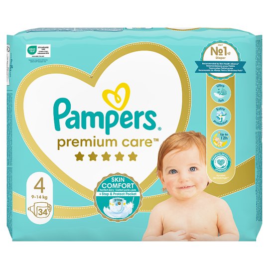 tesco pampers premium 4