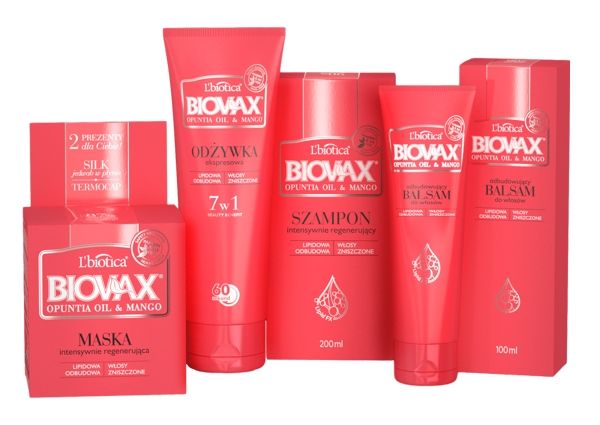 biovax opuntia oil & mango szampon do włosów skład