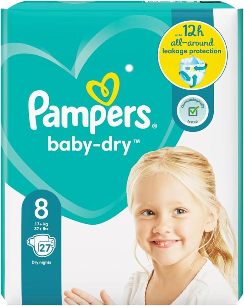 pieluchy pampers 8