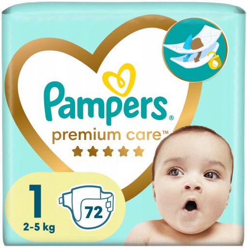 pieluszki newborn pampers allegro