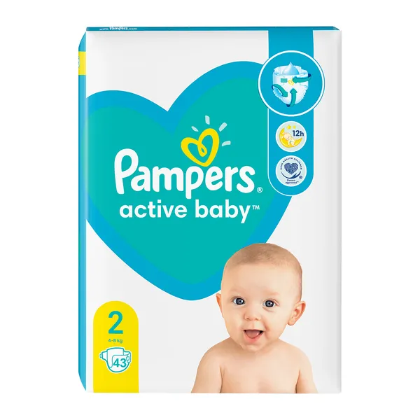 pampers 2-5 kg cena 43 szt