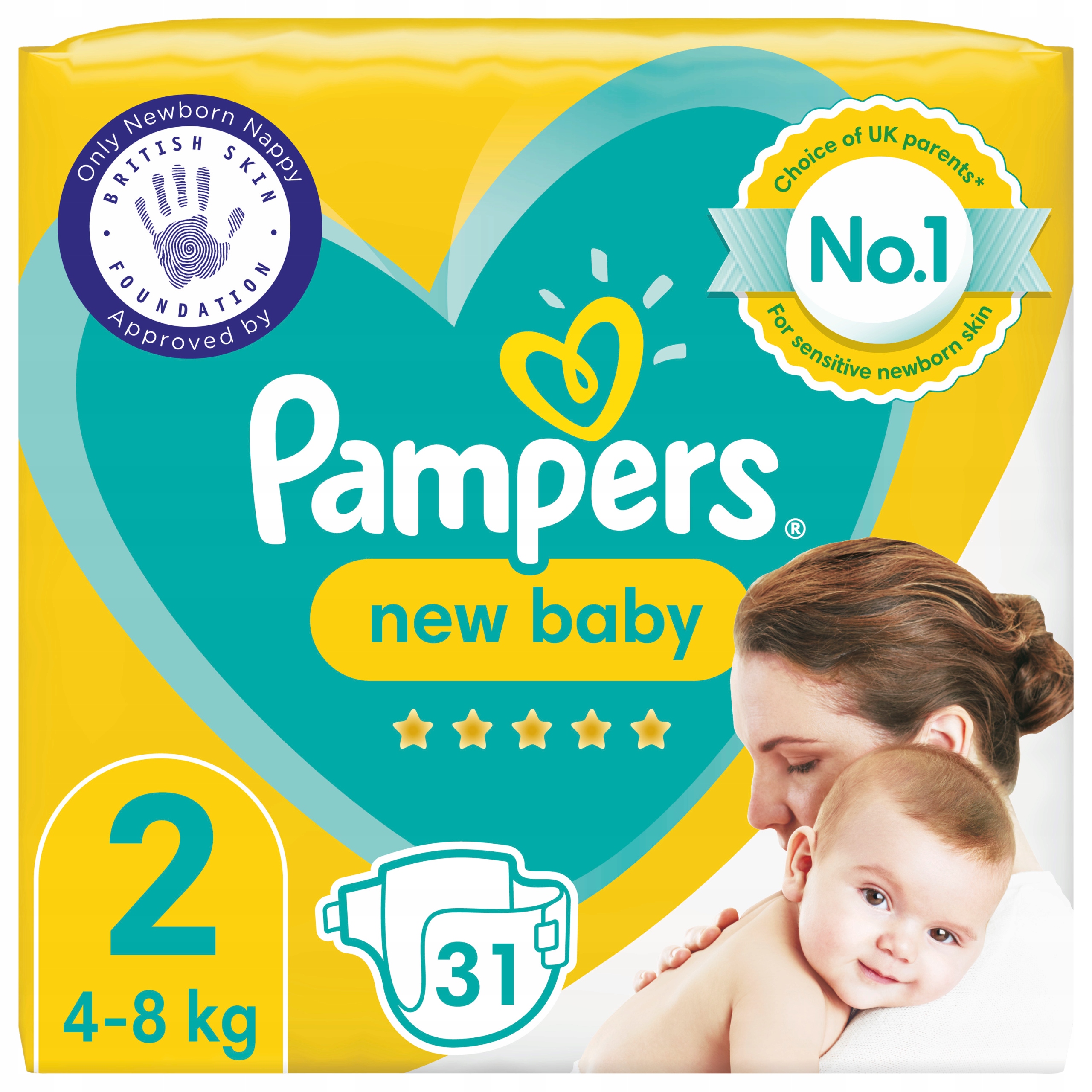 pampers new baby 2 80 sztuk cena