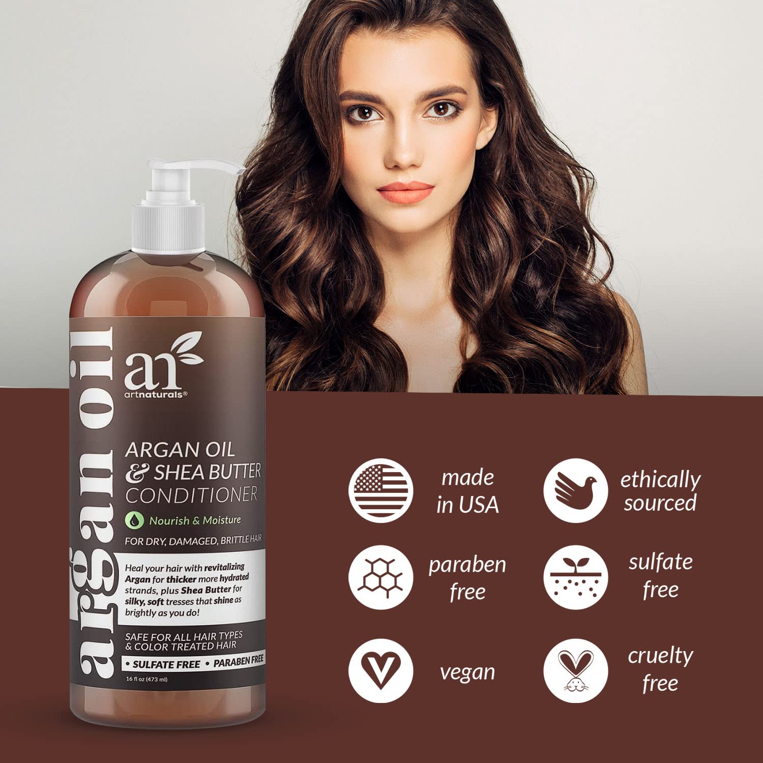 artnaturals argan oil odżywka do włosów