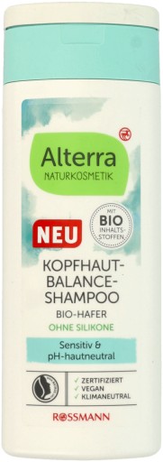 alterra szampon do włosów sensitive jojoba i migdał bio