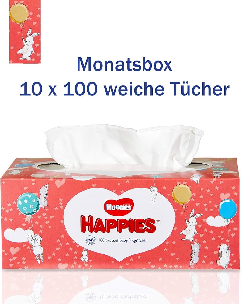 huggies happies 100 trockene