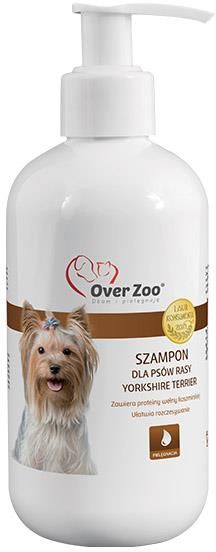 over zoo szampon dla psów rasy yorkshire terrier silk spray