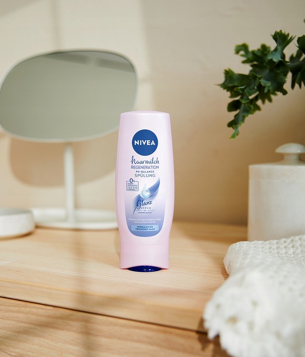 nivea hairmilk mleczna odżywka do włosów o strukturze normalnej