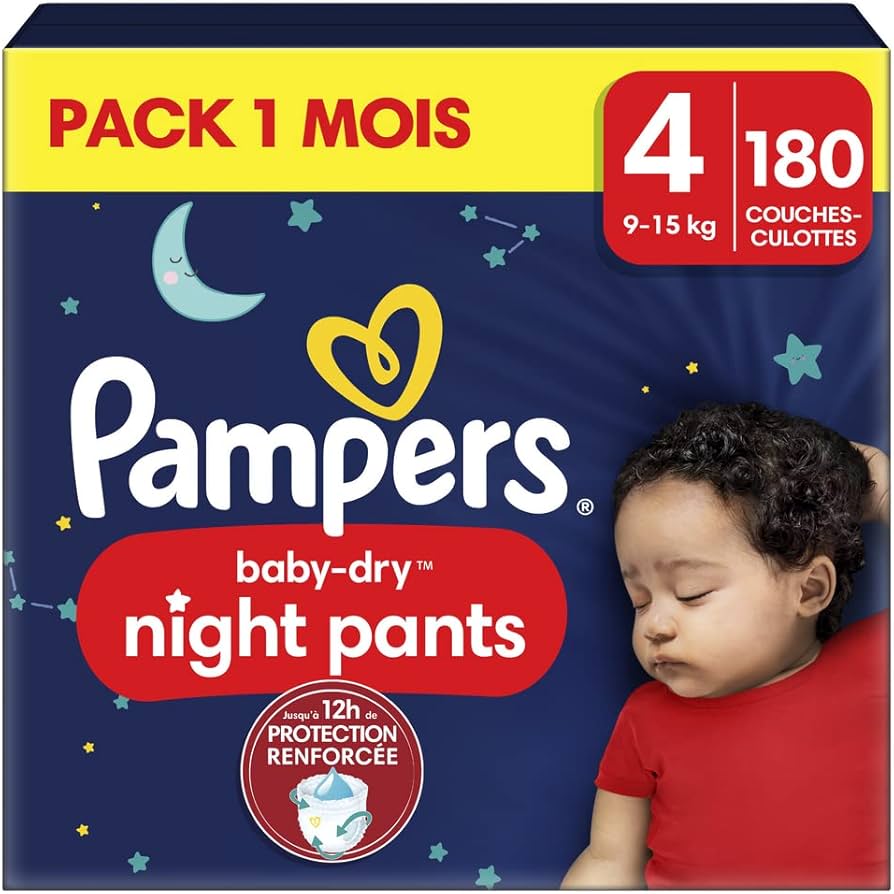 pampers w spodniach