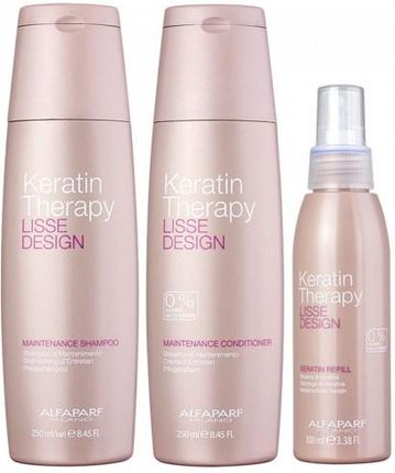 ceneo alfaparf lisse design keratin therapy szampon skład